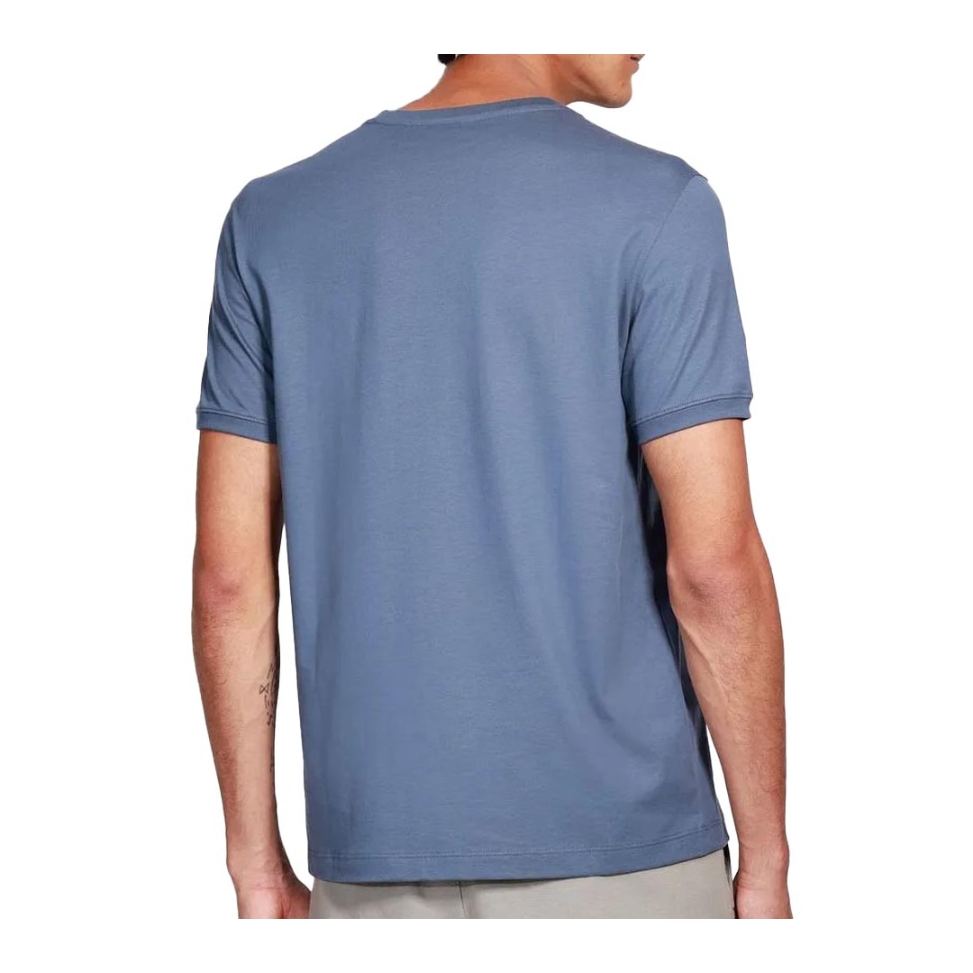 Camiseta Aramis Meia Manga Básica 13.0015 Azul Aluminio Camiseta Aramis Meia Manga Básica 13.0015 Azul Aluminio