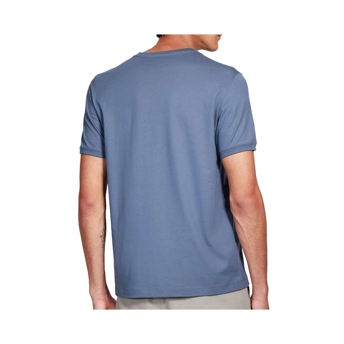 Camiseta Aramis Meia Manga Básica 13.0015 Azul Aluminio
