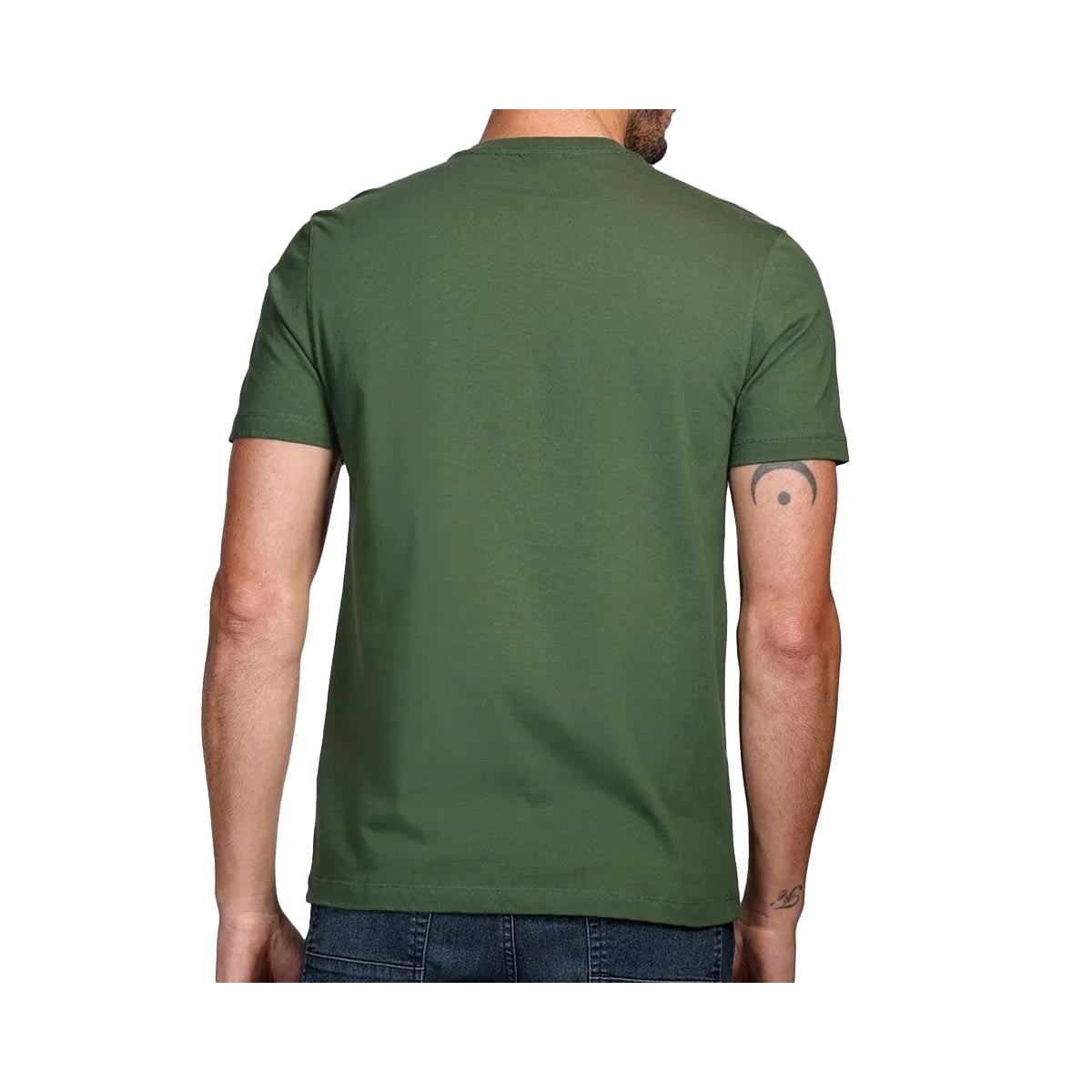 Camiseta Aramis Meia Manga Básica 13.0015 Verde Musgo Camiseta Aramis Meia Manga Básica 13.0015 Verde Musgo