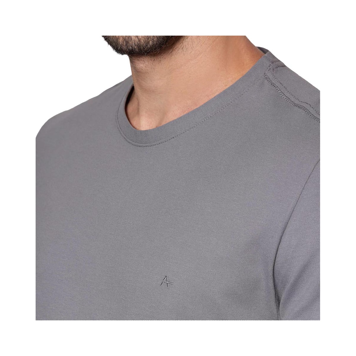 Camiseta Aramis Piquet Comfort 12.0654 Concreto
