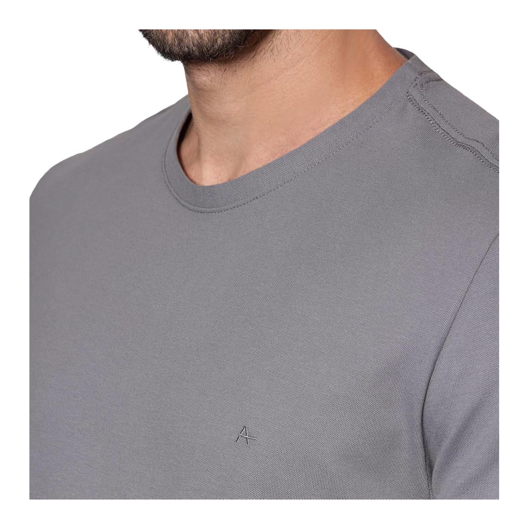 Camiseta Aramis Piquet Comfort 12.0654 Concreto Camiseta Aramis Piquet Comfort 12.0654 Concreto