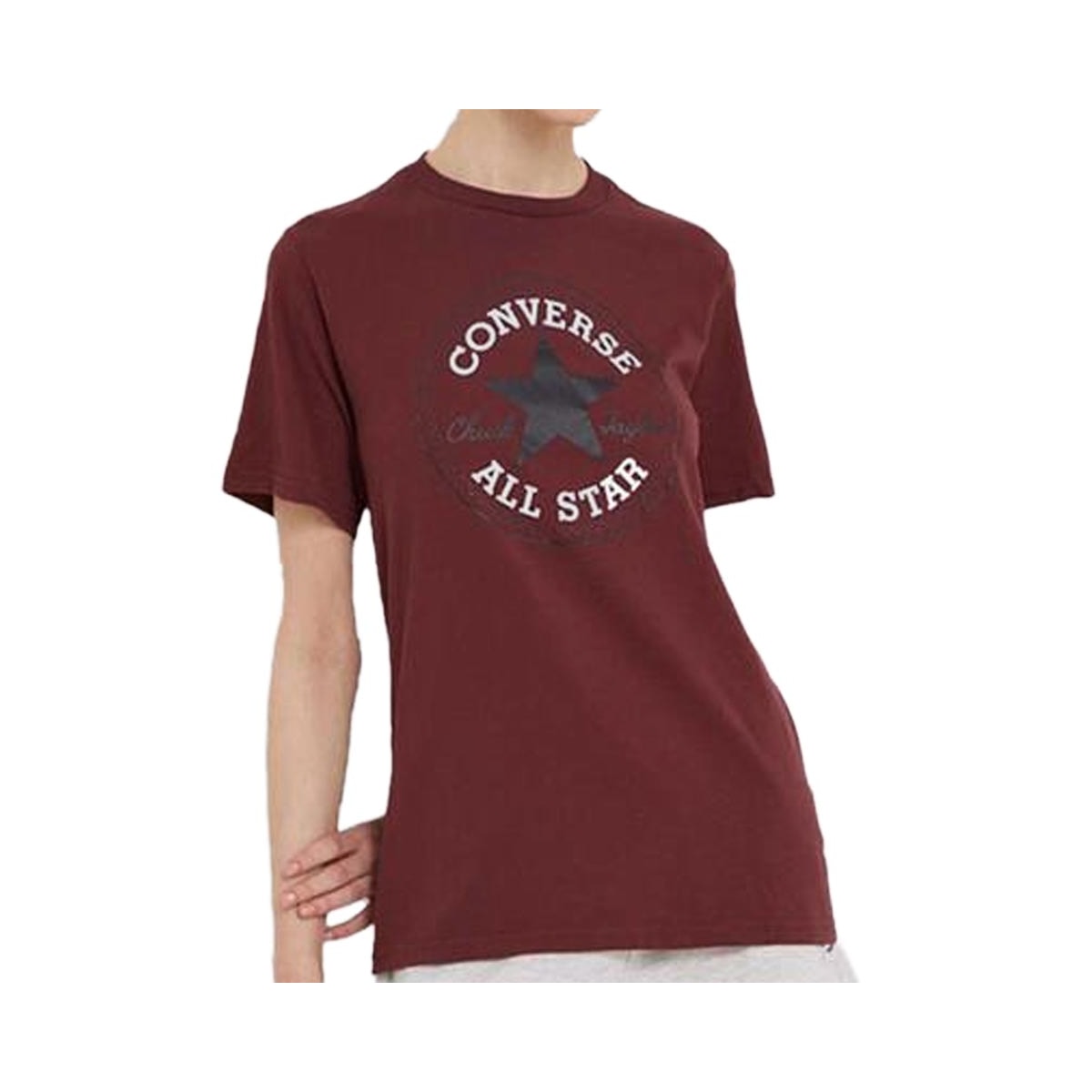 Camiseta Converse All Star Patch Standard Mm 2311 Cherry Camiseta Converse All Star Patch Standard Mm 2311 Cherry