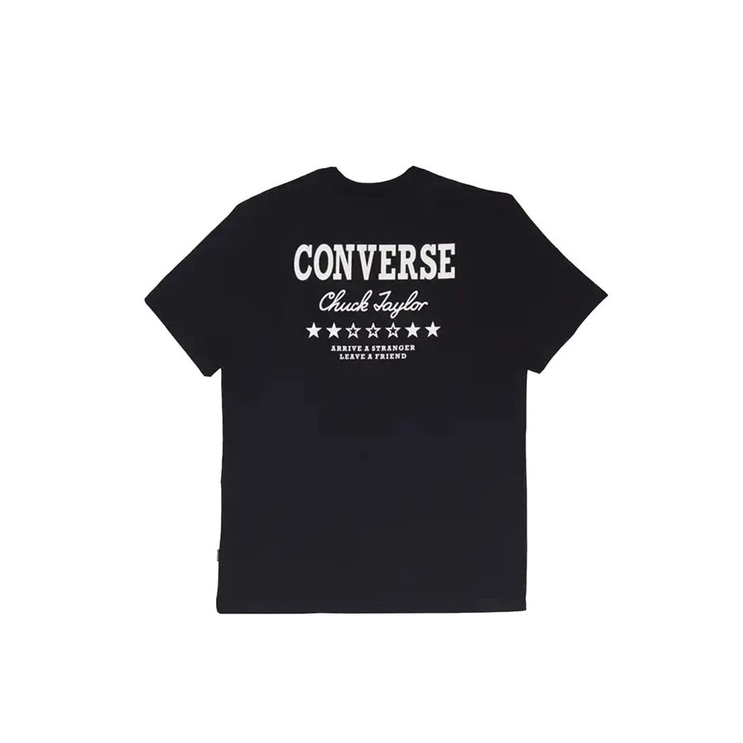 Camiseta Converse Chuck Taylor Friend Tee Mm 2440 Jet Black Camiseta Converse Chuck Taylor Friend Tee Mm 2440 Jet Black