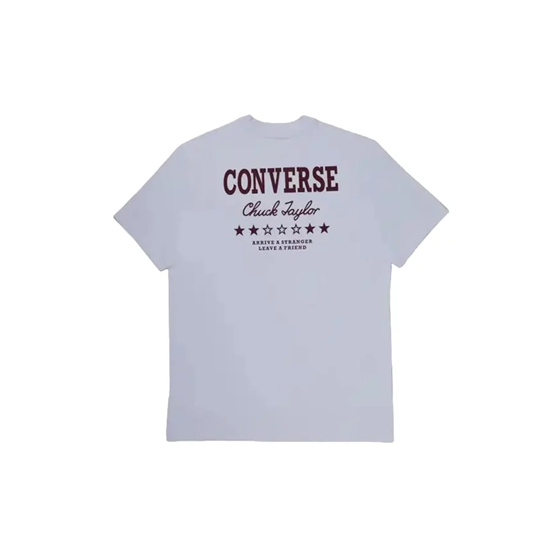 Camiseta Converse Chuck Taylor Friend Tee Mm 2440 White Camiseta Converse Chuck Taylor Friend Tee Mm 2440 White