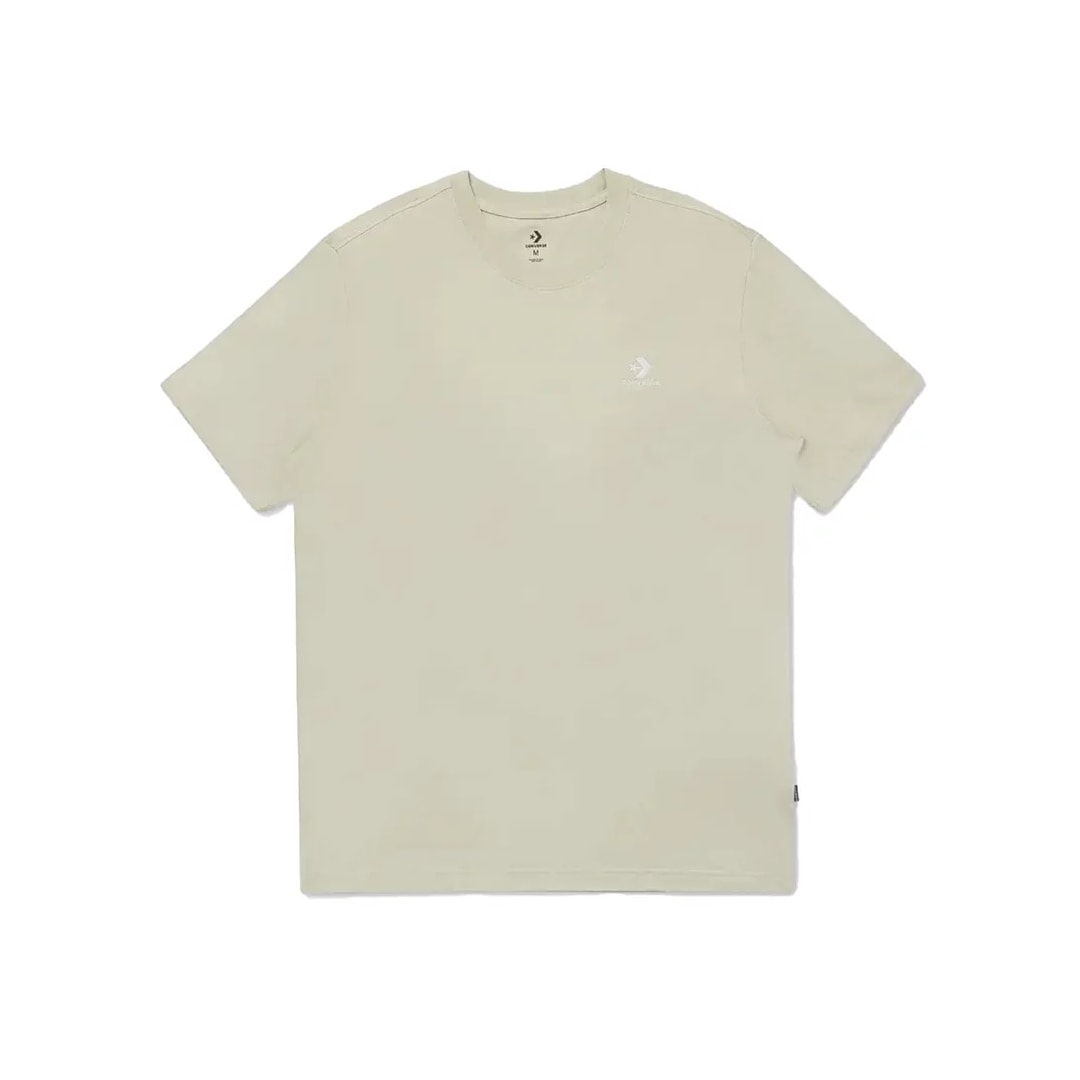 Camiseta Converse Embroidered Star Chevron Mm 2314 Bege