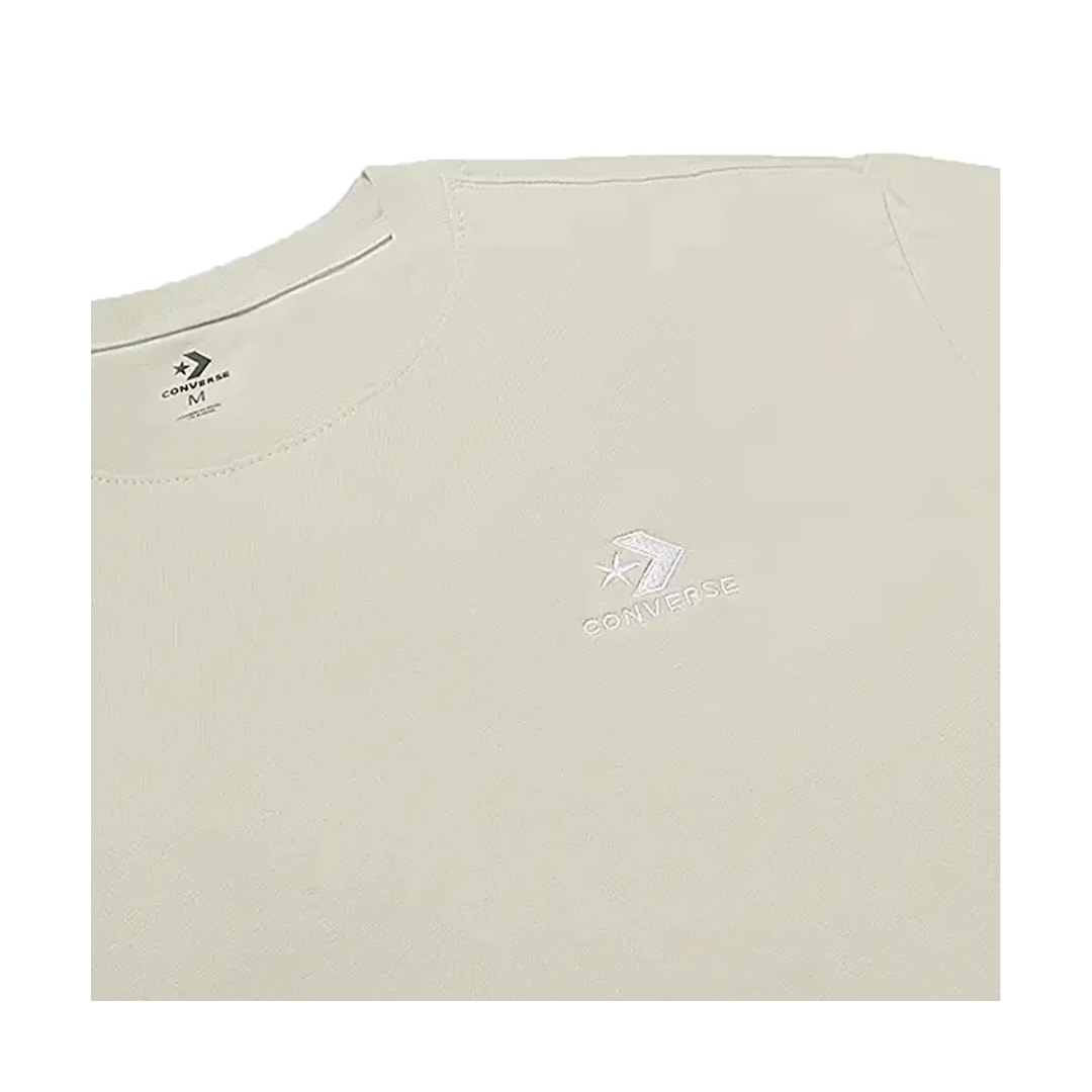 Camiseta Converse Embroidered Star Chevron Mm 2314 Bege Camiseta Converse Embroidered Star Chevron Mm 2314 Bege