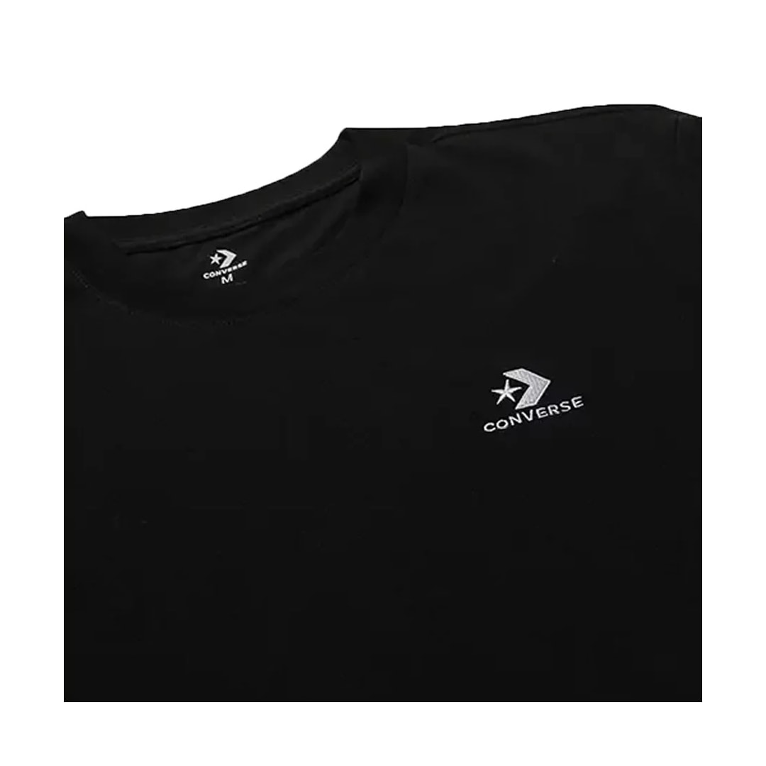 Camiseta Converse Embroidered Star Chevron Mm 2314 Jet Black Camiseta Converse Embroidered Star Chevron Mm 2314 Jet Black