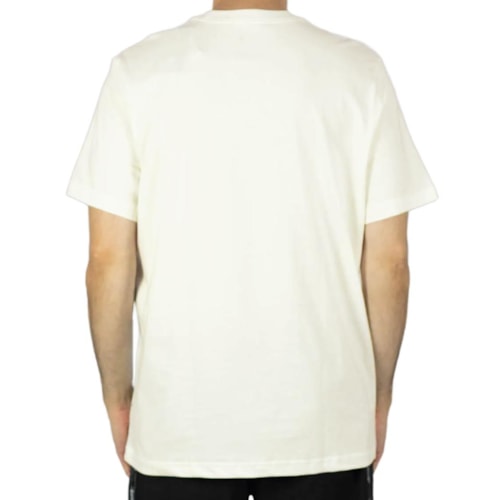 Detalhe - Camiseta Converse Meia Manga Ap01h2311 Off White