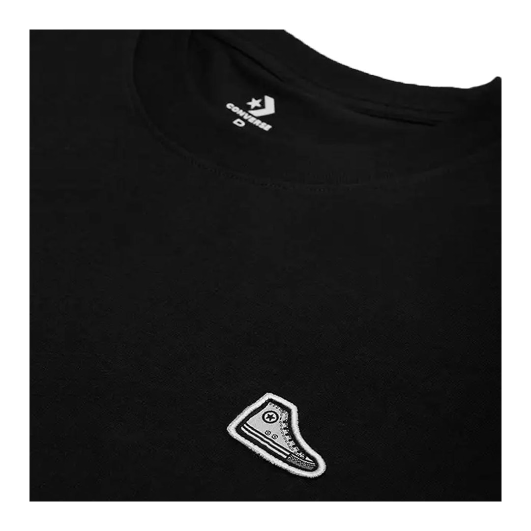 Camiseta Converse Meia Manga Ap01h2312 Jet Black Camiseta Converse Meia Manga Ap01h2312 Jet Black