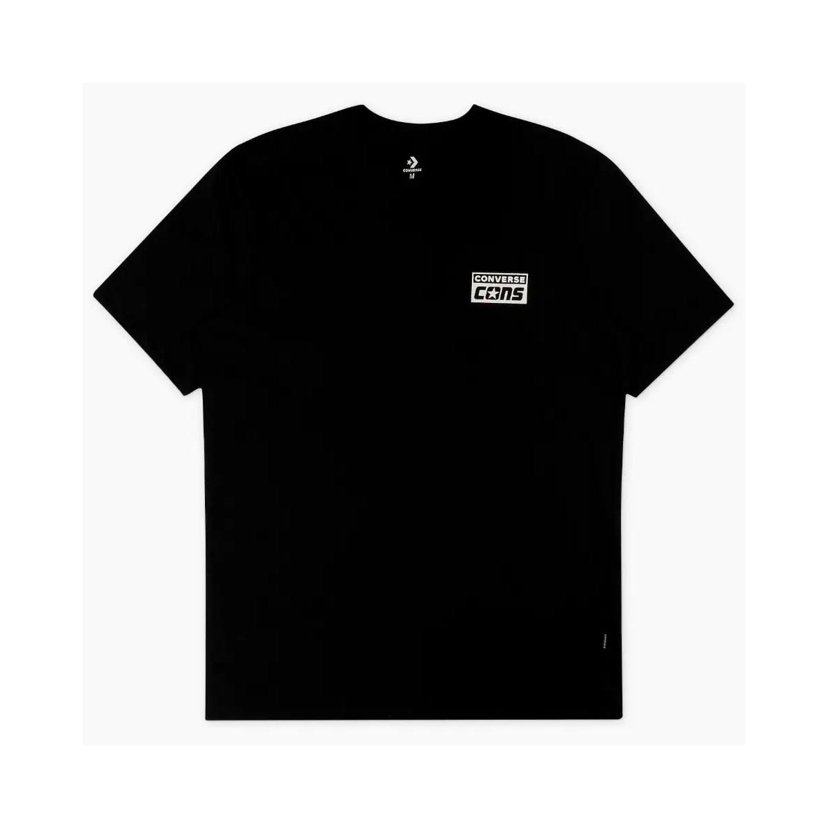 Camiseta Converse Meia Manga Ap01sp2434 Jet Black Camiseta Converse Meia Manga Ap01sp2434 Jet Black