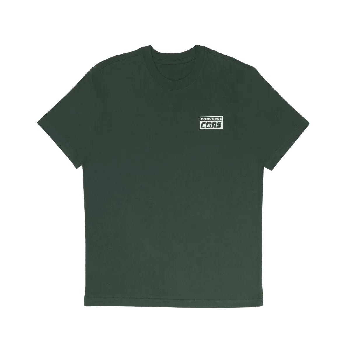 Camiseta Converse Meia Manga Ap01sp2434 Verde Forest Camiseta Converse Meia Manga Ap01sp2434 Verde Forest