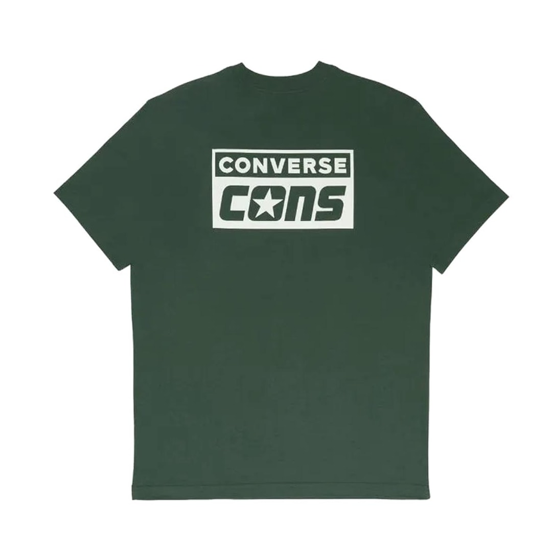 Camiseta Converse Meia Manga Ap01sp2434 Verde Forest
