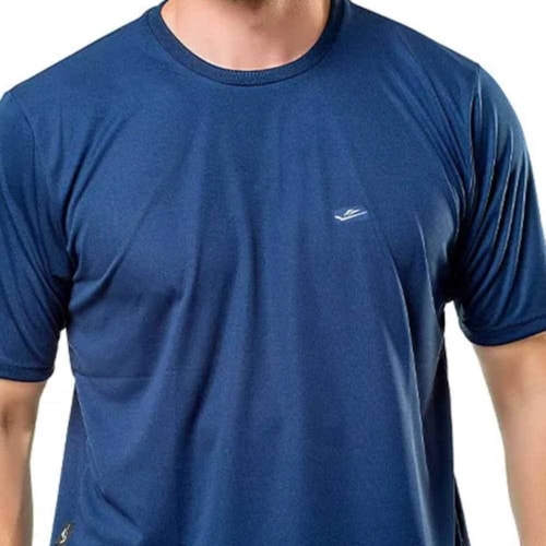 Detalhe - Camiseta Elite Dry 025392 Marinho
