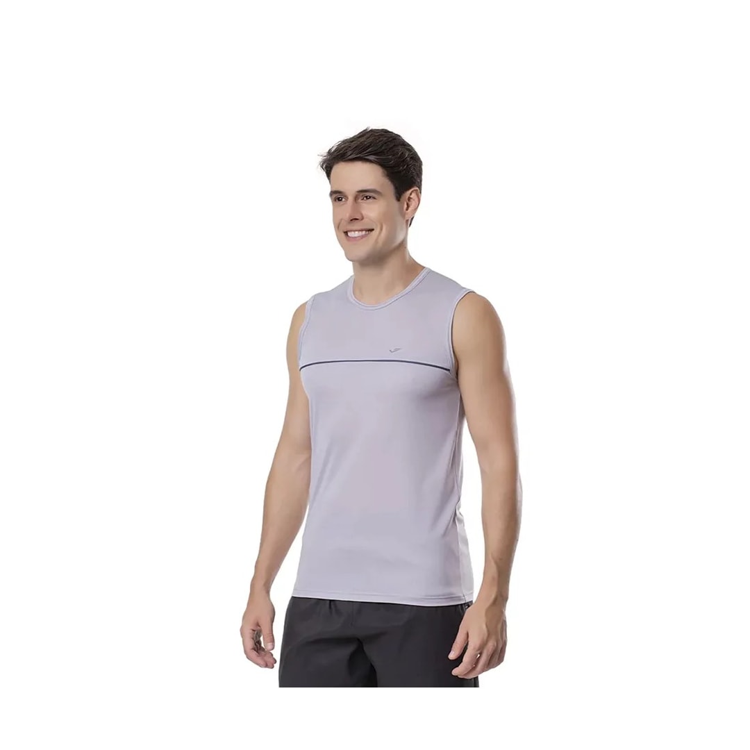 Camiseta Elite Plus Machao Masculina 135456 Gelo/Grafite