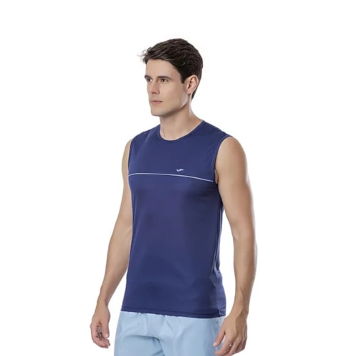 Camiseta Elite Plus Machao Masculina 135456 Marinho/Celeste