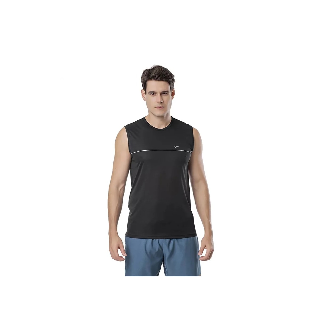 Camiseta Elite Plus Machao Masculina 135456 Preto/Gelo Camiseta Elite Plus Machao Masculina 135456 Preto/Gelo
