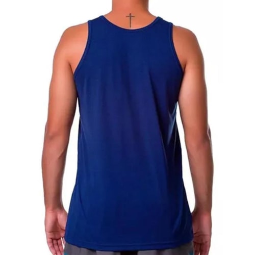 Detalhe - Camiseta Elite Regata Masculina 135272 Preto/Grafite