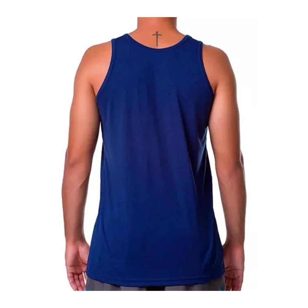 Camiseta Elite Regata Masculina 135272 Preto/Grafite Camiseta Elite Regata Masculina 135272 Preto/Grafite