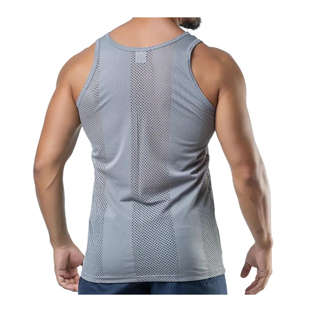 Camiseta Elite Regata Masculina Quality 25286 Cinza Aço Camiseta Elite Regata Masculina Quality 25286 Cinza Aço