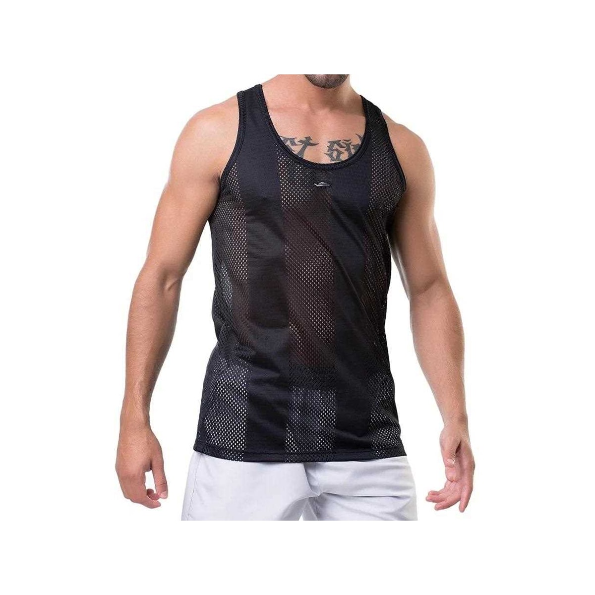 Camiseta Elite Regata Masculina Quality 25286 Preto Camiseta Elite Regata Masculina Quality 25286 Preto