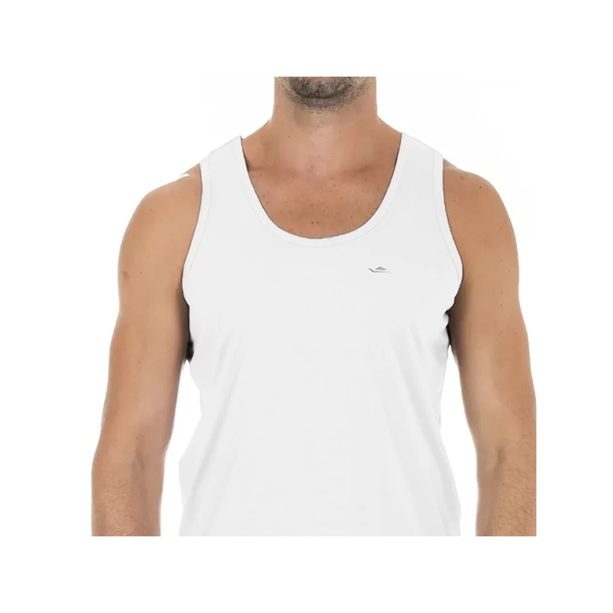 Camiseta Elite Regata Masculina Sea Land 125480 Branco Camiseta Elite Regata Masculina Sea Land 125480 Branco
