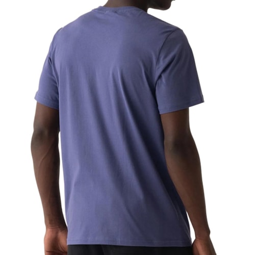 Detalhe - Camiseta Fila Dry F11l204 Marinho Denim