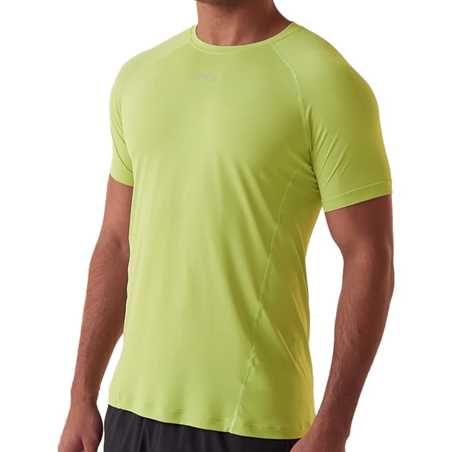 Camiseta Fila Dry F11r00241 Amarelo Neon Light