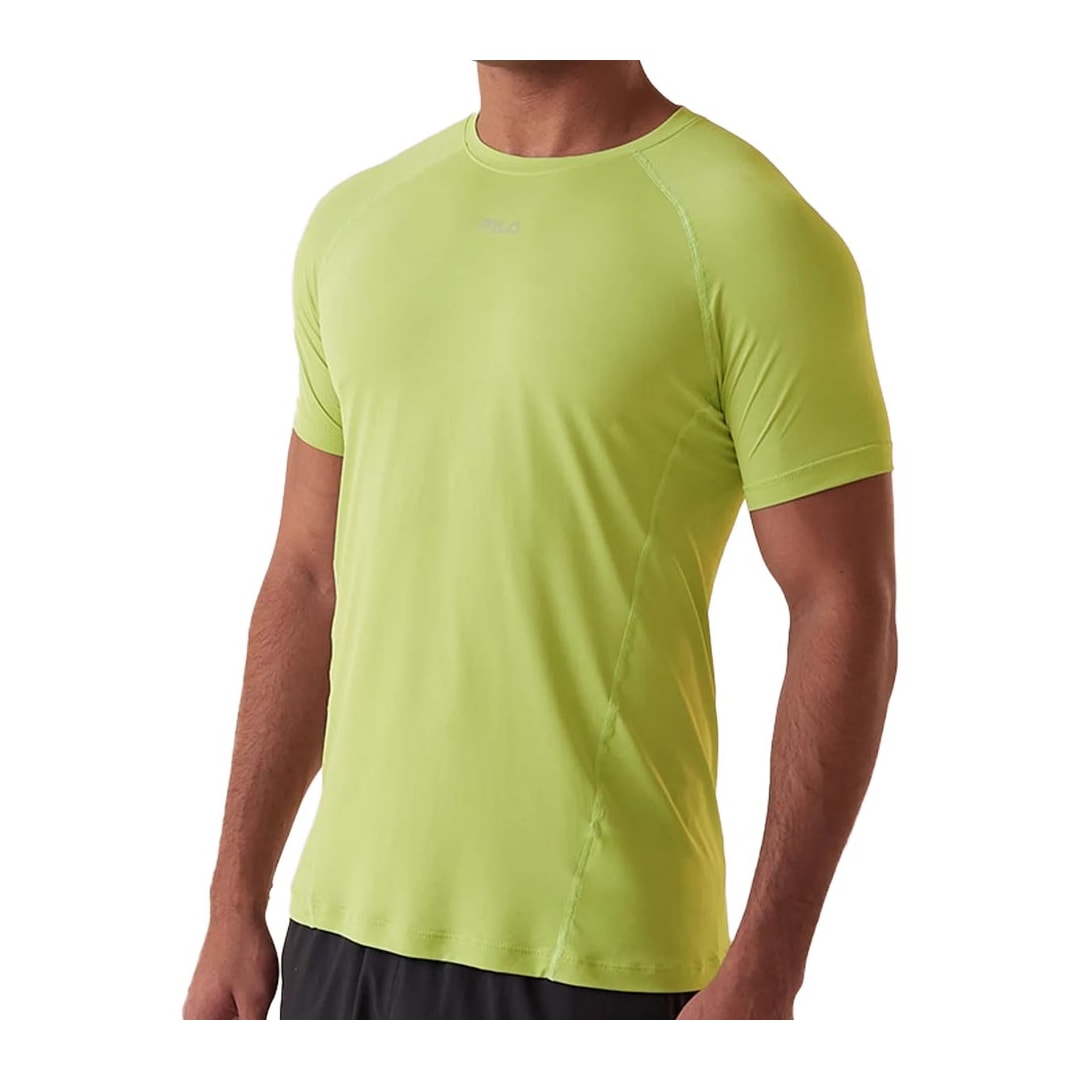 Camiseta Fila Dry F11r00241 Amarelo Neon Light Camiseta Fila Dry F11r00241 Amarelo Neon Light