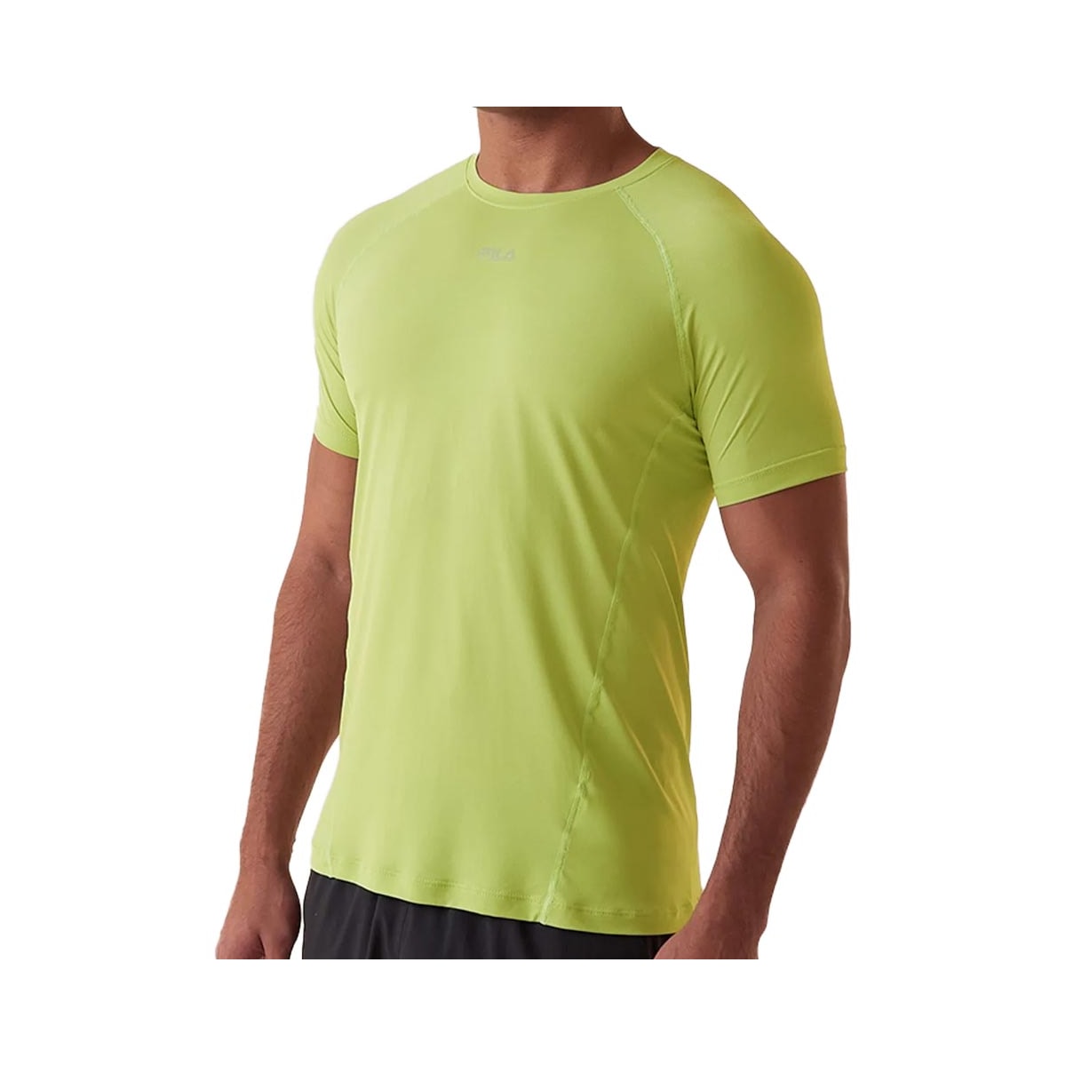 Camiseta Fila Dry F11r00241 Amarelo Neon Light Camiseta Fila Dry F11r00241 Amarelo Neon Light