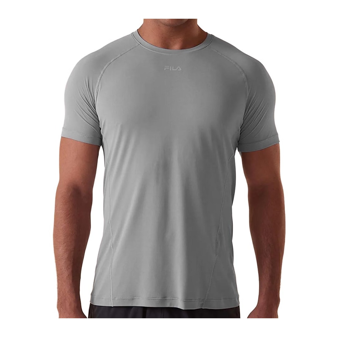 Camiseta Fila Dry F11r00241 Cinza Medio Camiseta Fila Dry F11r00241 Cinza Medio