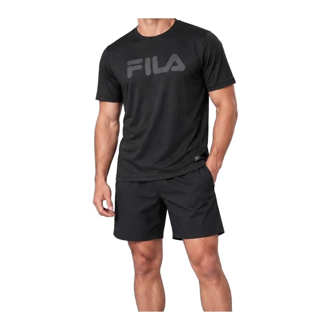 Camiseta Fila Dry Fila 1417175 Preto Camiseta Fila Dry Fila 1417175 Preto