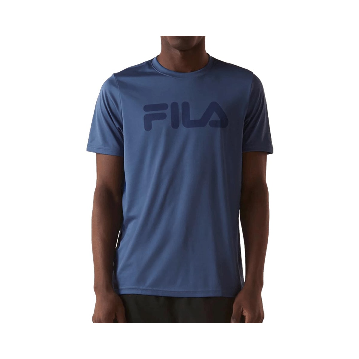 Camiseta Fila Dry Masculina F11at00721 Navy Denim Camiseta Fila Dry Masculina F11at00721 Navy Denim