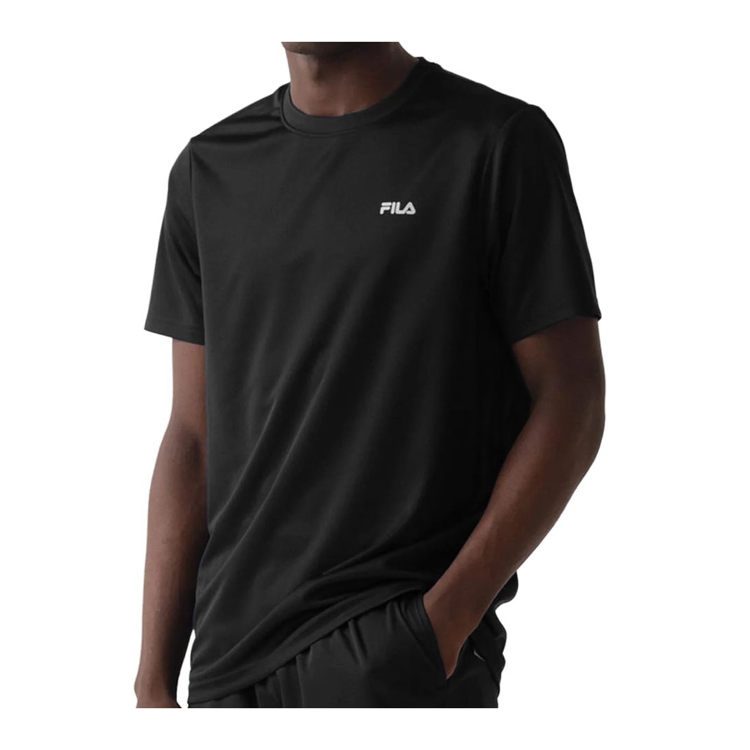Camiseta Fila Dry Masculina F11at00721 Preto Camiseta Fila Dry Masculina F11at00721 Preto