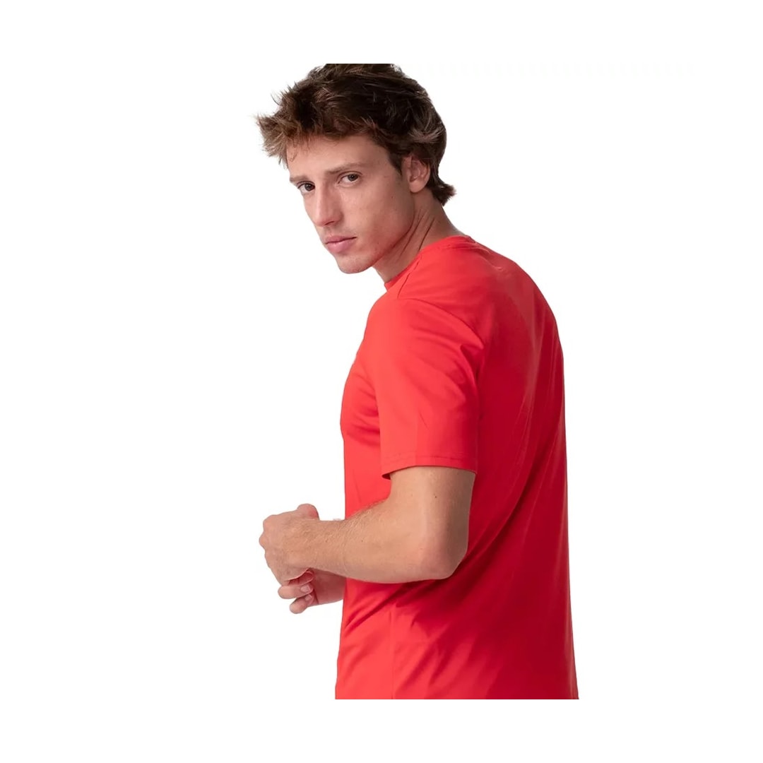 Camiseta Fila Masc.m/m Basic Sports Tr180712 Vermelho Chili