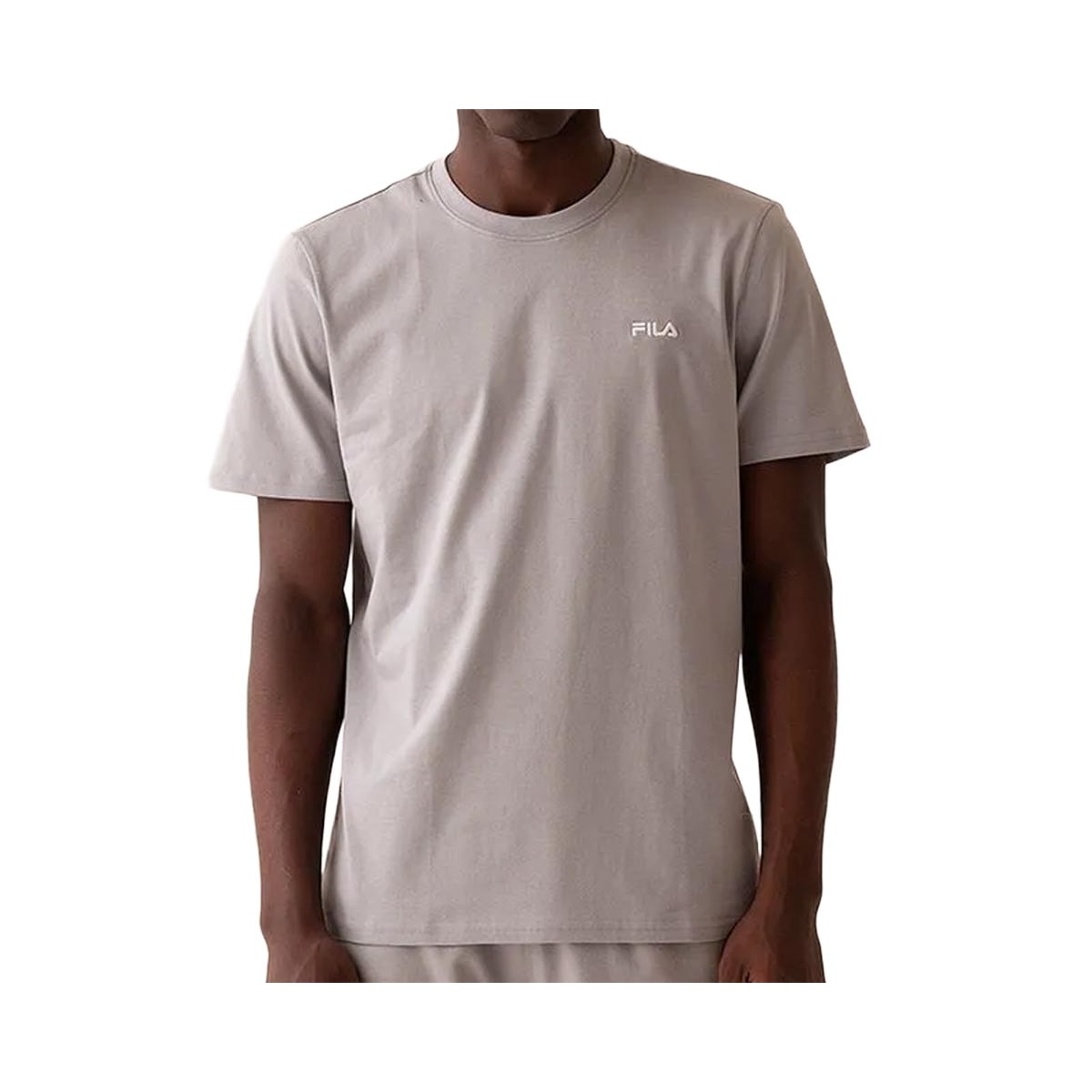 Camiseta Fila Masculina Classic F11l204 Caqui Claro