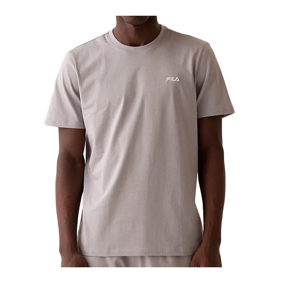 Camiseta Fila Masculina Classic F11l204 Caqui Claro Camiseta Fila Masculina Classic F11l204 Caqui Claro