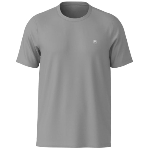Camiseta Fila Masculina Dry Crepe Flow F11tr00229 Cinza