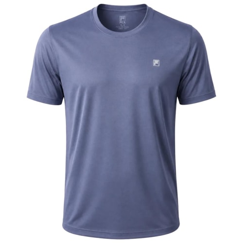 Camiseta Fila Masculina Dry Crepe Flow F11tr00229 Marinho