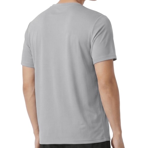 Detalhe - Camiseta Fila Masculina Dry Sports Light F11tr00004 Cinza