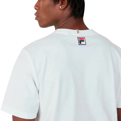 Camiseta Fila Masculina F-Box Letter F11ht093 Off White