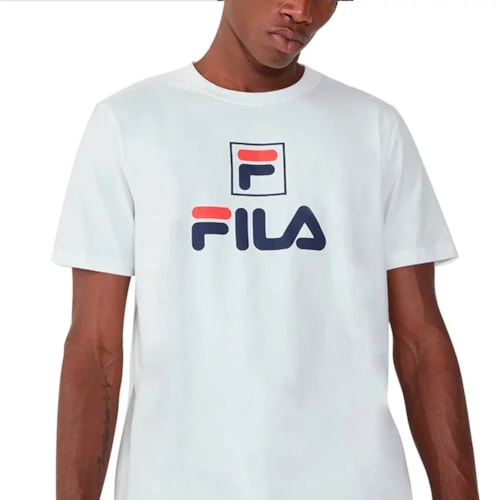 Camiseta Fila Masculina F-Box Letter F11ht093 Off White