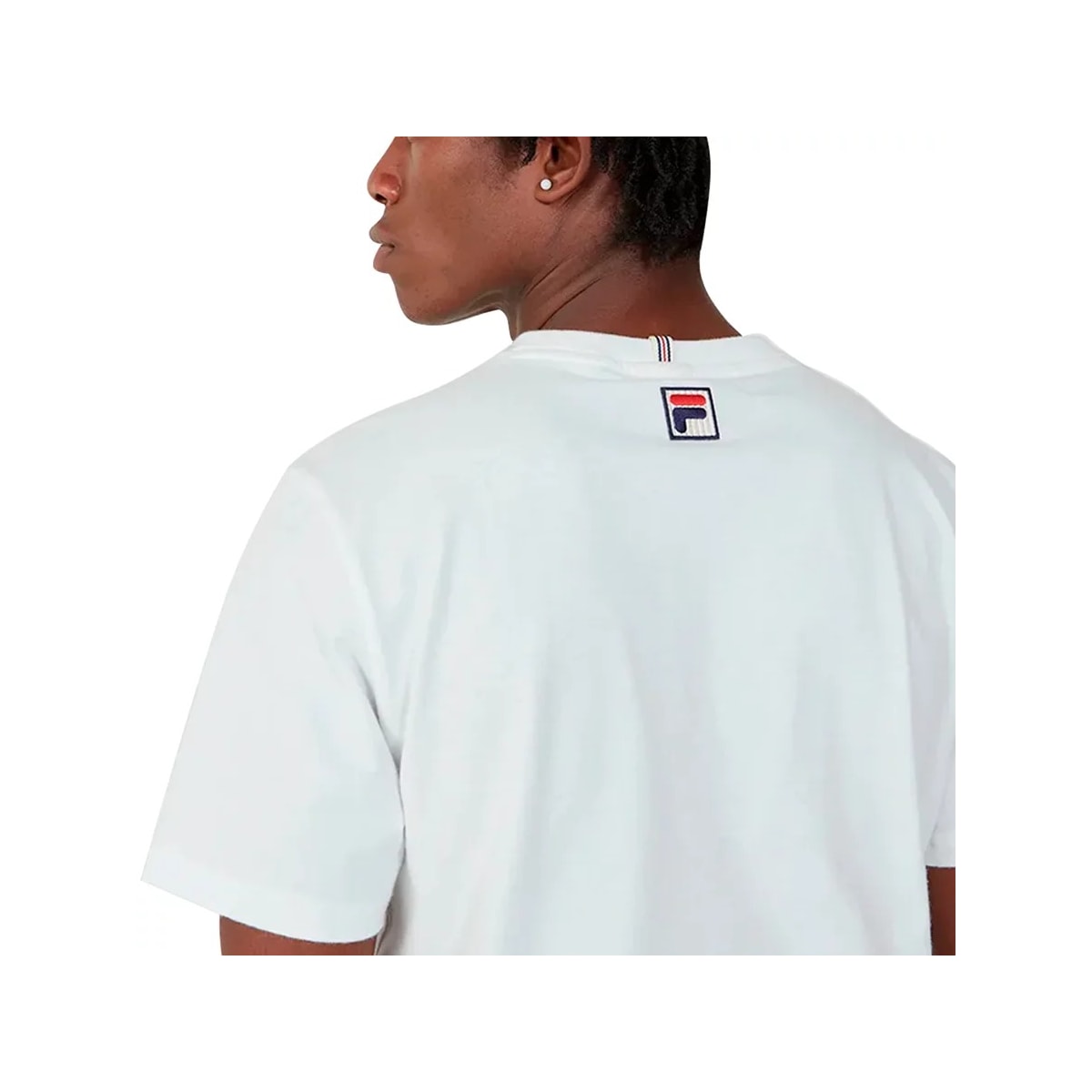 Camiseta Fila Masculina F-Box Letter F11ht093 Off White Camiseta Fila Masculina F-Box Letter F11ht093 Off White