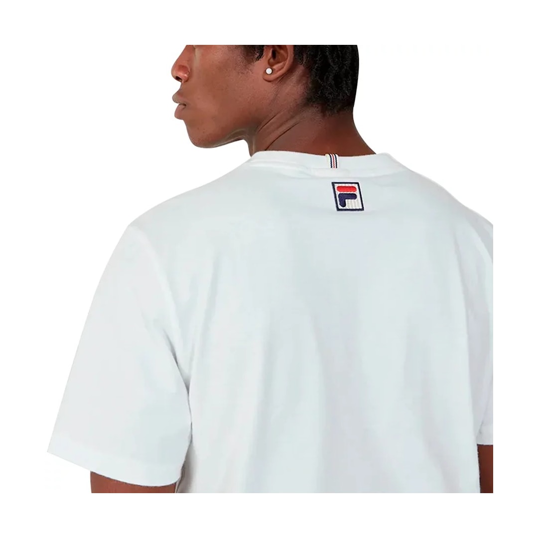 Camiseta Fila Masculina F-Box Letter F11ht093 Off White Camiseta Fila Masculina F-Box Letter F11ht093 Off White