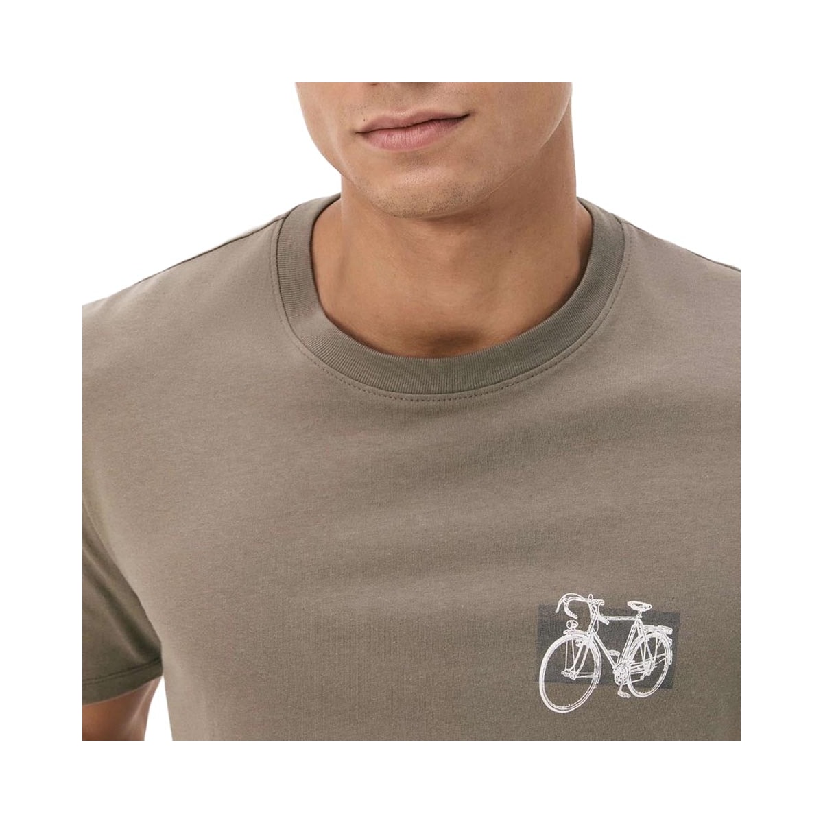 Camiseta Hering Masculina 4F87 Militar Camiseta Hering Masculina 4F87 Militar