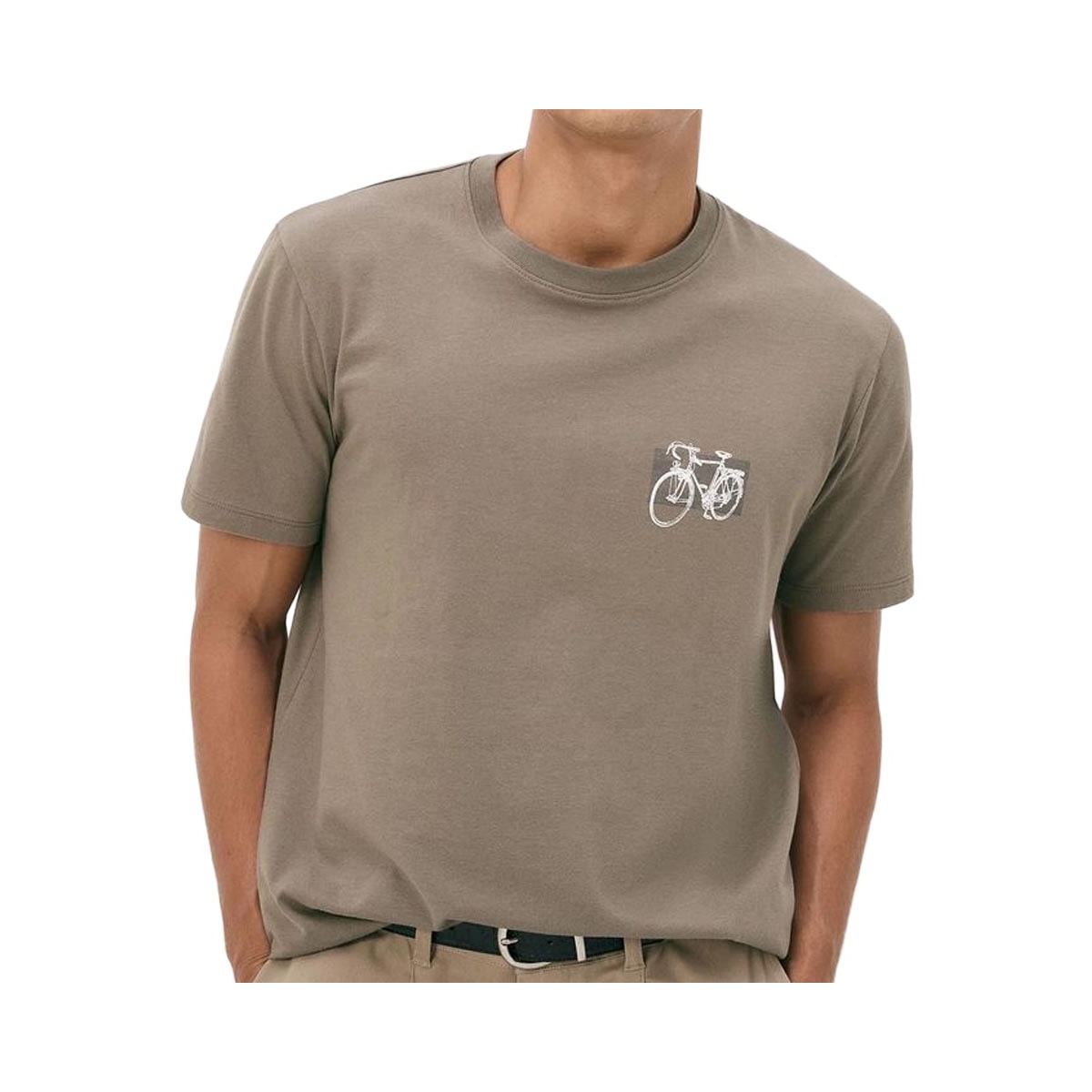 Camiseta Hering Masculina 4F87 Militar Camiseta Hering Masculina 4F87 Militar