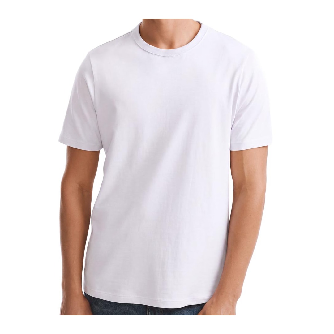 Camiseta Hering Masculina Básica Brasil 49Fp Branco
