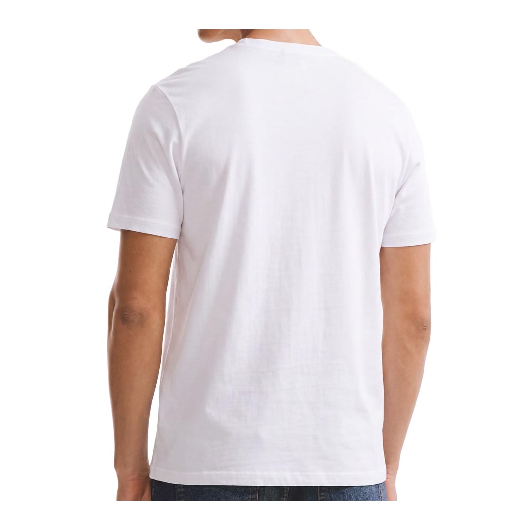 Camiseta Hering Masculina Básica Brasil 49Fp Branco