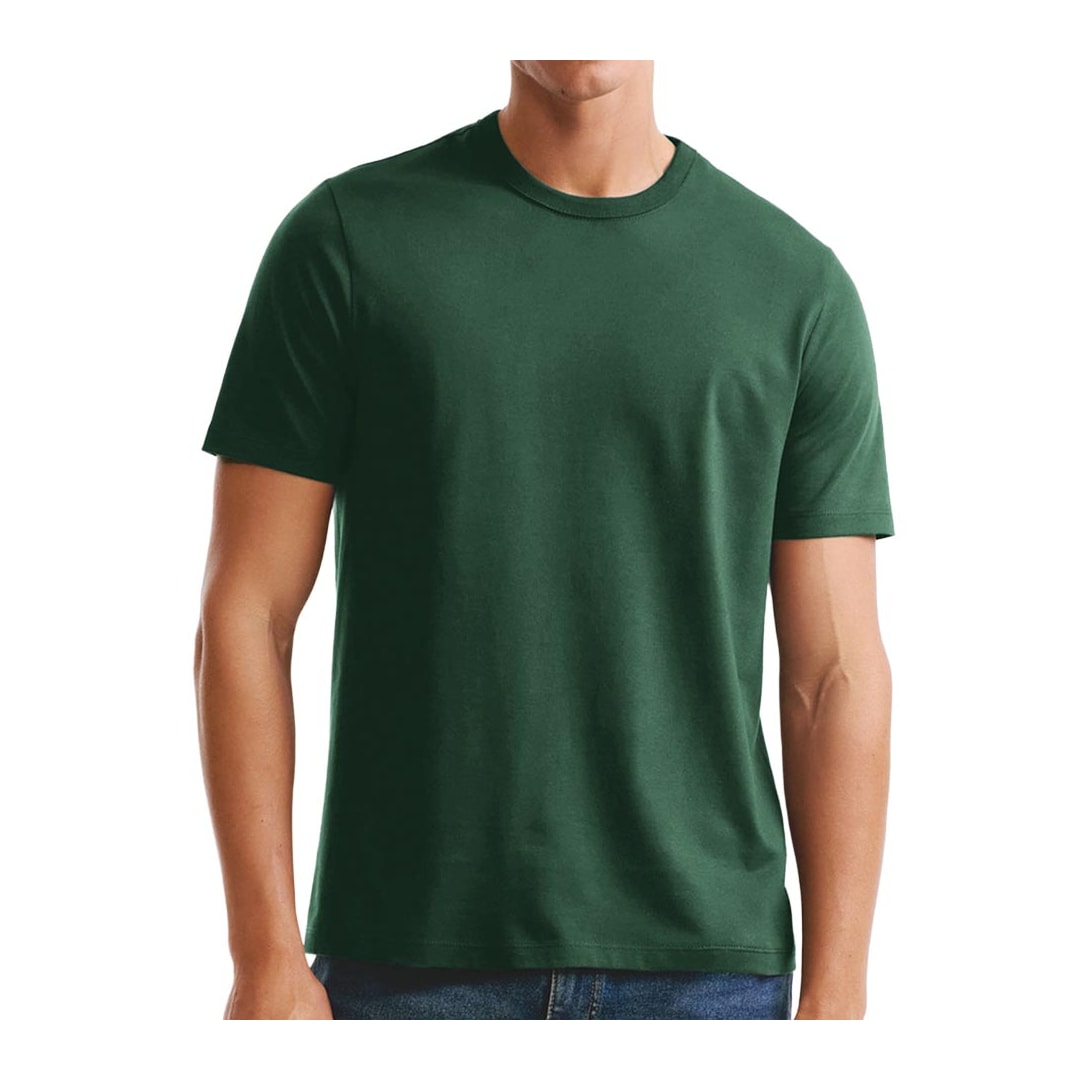 Camiseta Hering Masculina Básica Brasil 49FP Verde Bandeira Camiseta Hering Masculina Básica Brasil 49FP Verde Bandeira