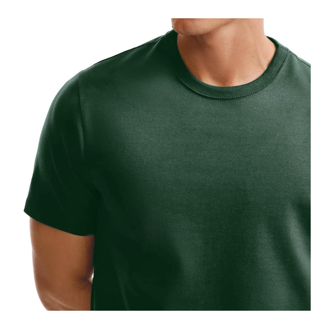 Camiseta Hering Masculina Básica Brasil 49FP Verde Bandeira