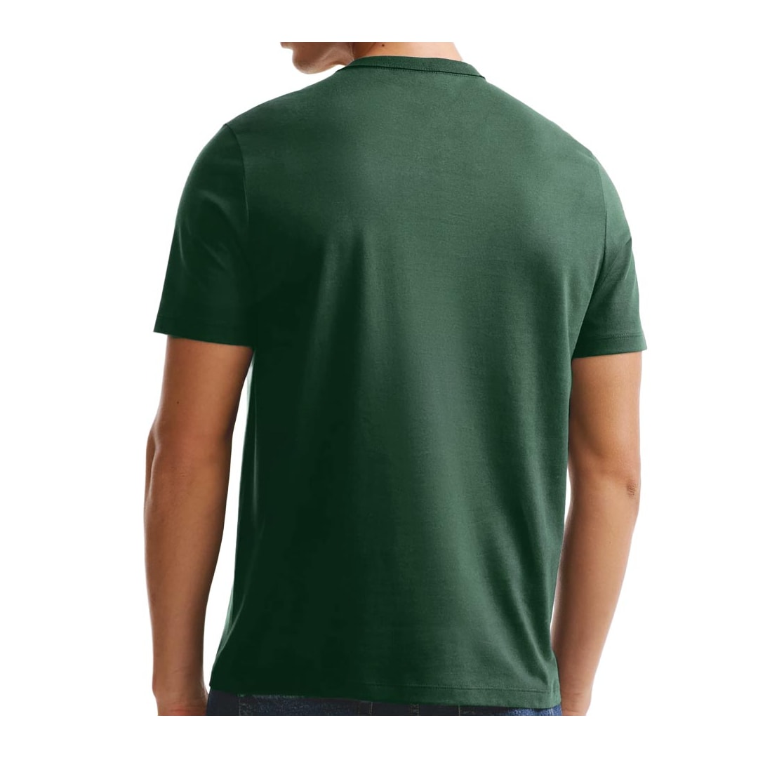 Camiseta Hering Masculina Básica Brasil 49FP Verde Bandeira Camiseta Hering Masculina Básica Brasil 49FP Verde Bandeira